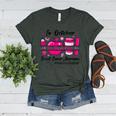 Preschool Teacher In October We Wear Pink Breast Cancer Women's Heather T-Shirt Heather Forest Preschool Teacher In October We Wear Pink Breast Cancer Women's Heather T-Shirt Heather Forest