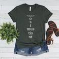 Present Active Conjugation Latin Teacher Latin Language Women's Heather T-Shirt Heather Forest