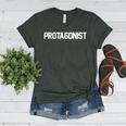 Protagonist English Literature Teacher Costume T Shirt Women's Heather T-Shirt Heather Forest Protagonist English Literature Teacher Costume T Shirt Women's Heather T-Shirt Heather Forest