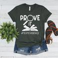 Prove It Text Evidences Reading Teacher First Day Of School Women's Heather T-Shirt Heather Forest Prove It Text Evidences Reading Teacher First Day Of School Women's Heather T-Shirt Heather Forest