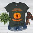 Pumpkin Pie Pi Math Teacher Shirt Halloween Men Adult Women's Heather T-Shirt Heather Forest