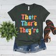There Their They'Re English Class Grammar Joke Teacher Women's Heather T-Shirt Heather Forest There Their They'Re English Class Grammar Joke Teacher Women's Heather T-Shirt Heather Forest
