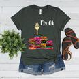 Reading Books Librarian Reader Nerd I'm Ok Teacher School Women's Heather T-Shirt Heather Forest Reading Books Librarian Reader Nerd I'm Ok Teacher School Women's Heather T-Shirt Heather Forest