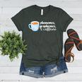 Reading Interventionist Specialist Teacher Phonemes Graphemes And Caffeine Reading Intervention -Adults Classic Fit Short Sleeve Women's Heather T-Shirt Heather Forest