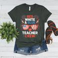Red & Blue Teacher Crew Shirt 4th Of July Sunglasses Women's Heather T-Shirt Heather Forest Red & Blue Teacher Crew Shirt 4th Of July Sunglasses Women's Heather T-Shirt Heather Forest