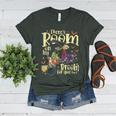 There's Room On My Broom For You Too Teacher Halloween Women's Heather T-Shirt Heather Forest