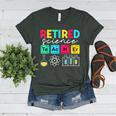 Retired Science Teacher Periodic Table Teacher Life Women's Heather T-Shirt Heather Forest