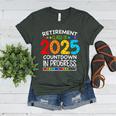 Retirement Class Of 2025 Teacher Countdown Loading Teacher Women's Heather T-Shirt Heather Forest