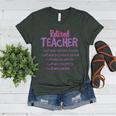 Retiring Teacher Tshirt For Retired Teachers For Men Women Women's Heather T-Shirt Heather Forest Retiring Teacher Tshirt For Retired Teachers For Men Women Women's Heather T-Shirt Heather Forest