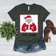Retro All Done Christmas Special Ed Teacher Team Santa Women Women's Heather T-Shirt Heather Forest Retro All Done Christmas Special Ed Teacher Team Santa Women Women's Heather T-Shirt Heather Forest
