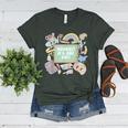 Retro Hooray It's Art Day Art Teacher Back To School Women Women's Heather T-Shirt Heather Forest Retro Hooray It's Art Day Art Teacher Back To School Women Women's Heather T-Shirt Heather Forest