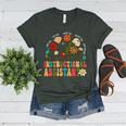 Retro Instructional Assistant Wildflowers Teacher Aide Women's Heather T-Shirt Heather Forest Retro Instructional Assistant Wildflowers Teacher Aide Women's Heather T-Shirt Heather Forest