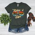 Retro Kickin It 3rd Grade Style Teacher Back To School Men Women Women's Heather T-Shirt Heather Forest Retro Kickin It 3rd Grade Style Teacher Back To School Men Women Women's Heather T-Shirt Heather Forest