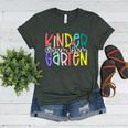 Retro Kindergarten Dream Team Back To School Teacher Kids Women's Heather T-Shirt Heather Forest Retro Kindergarten Dream Team Back To School Teacher Kids Women's Heather T-Shirt Heather Forest