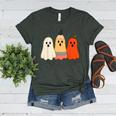 Retro Pencil Ghost Boo Spooky Teacher Halloween Costume Women's Heather T-Shirt Heather Forest Retro Pencil Ghost Boo Spooky Teacher Halloween Costume Women's Heather T-Shirt Heather Forest