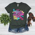 Retro Physical Education Vibes Gym Teacher Phys Ed Teacher Women's Heather T-Shirt Heather Forest
