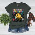 Retro Special Education Squad Groovy Dream Team Teacher Women's Heather T-Shirt Heather Forest Retro Special Education Squad Groovy Dream Team Teacher Women's Heather T-Shirt Heather Forest