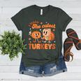 Retro I Teach The Cutest Turkey Thanksgiving Pumpkin Teacher Women's Heather T-Shirt Heather Forest Retro I Teach The Cutest Turkey Thanksgiving Pumpkin Teacher Women's Heather T-Shirt Heather Forest