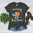 Retro Teaching Is My Superpower Apple Teacher Appreciation Women's Heather T-Shirt Heather Forest Retro Teaching Is My Superpower Apple Teacher Appreciation Women's Heather T-Shirt Heather Forest
