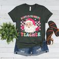 Santa Favorite Teacher Shirt Teacher Christmas Women's Heather T-Shirt Heather Forest Santa Favorite Teacher Shirt Teacher Christmas Women's Heather T-Shirt Heather Forest