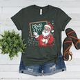 Santa Teacher 67 Math Christmas Xmas Holiday Number 67 Women's Heather T-Shirt Heather Forest Santa Teacher 67 Math Christmas Xmas Holiday Number 67 Women's Heather T-Shirt Heather Forest