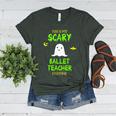 Scary Ballet Teacher Costume Halloween Lazy Easy Women's Heather T-Shirt Heather Forest