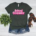 School Counselor Back To School Teacher Life Women's Heather T-Shirt Heather Forest School Counselor Back To School Teacher Life Women's Heather T-Shirt Heather Forest