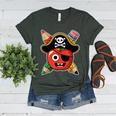School International Talk Like A Pirate Day Pirate Teacher Women's Heather T-Shirt Heather Forest