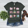 School Pencils And Bows Teacher Bow Coquette Pencil Girls Women's Heather T-Shirt Heather Forest School Pencils And Bows Teacher Bow Coquette Pencil Girls Women's Heather T-Shirt Heather Forest