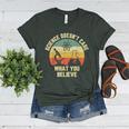 Science Doesn't Care What You Believe Science Teacher Men Women Kids Women's Heather T-Shirt Heather Forest