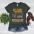 Science Physicist Chemist Teacher Vintage Women's Heather T-Shirt Heather Forest
