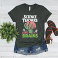 Science Teachers Love Brains Shirt Men Women Halloween Women's Heather T-Shirt Heather Forest Science Teachers Love Brains Shirt Men Women Halloween Women's Heather T-Shirt Heather Forest