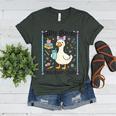 Silly Goose Teacher Club Silly Goose For Teacher Women's Heather T-Shirt Heather Forest