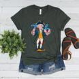 Six Seven 6 7 7 6 George Washington Teacher American Women's Heather T-Shirt Heather Forest