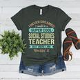 Social Studies Teacher Appreciation Men Women Women's Heather T-Shirt Heather Forest Social Studies Teacher Appreciation Men Women Women's Heather T-Shirt Heather Forest