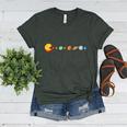 Solar System Teacher Video Games Sun Eating Planets Women's Heather T-Shirt Heather Forest Solar System Teacher Video Games Sun Eating Planets Women's Heather T-Shirt Heather Forest