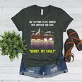 Sorry My Fault Earthquake Tectonic Plate Science Teacher Pun Women's Heather T-Shirt Heather Forest Sorry My Fault Earthquake Tectonic Plate Science Teacher Pun Women's Heather T-Shirt Heather Forest