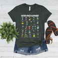 Space Alphabet Galaxy Astronaut Planets Student Teacher Women's Heather T-Shirt Heather Forest Space Alphabet Galaxy Astronaut Planets Student Teacher Women's Heather T-Shirt Heather Forest