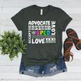 Special Education Advocate Love Support SPED Teacher Women's Heather T-Shirt Heather Forest