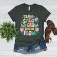 Special Education Teacher Team SPED Grow With The Flow Women's Heather T-Shirt Heather Forest Special Education Teacher Team SPED Grow With The Flow Women's Heather T-Shirt Heather Forest