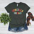 Specials Squad Co-Curricular Teachers Team For Men Women Women's Heather T-Shirt Heather Forest