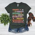 SPED Caffeinate Advocate Laminate Educate Teacher Facilitate For Men Women Women's Heather T-Shirt Heather Forest SPED Caffeinate Advocate Laminate Educate Teacher Facilitate For Men Women Women's Heather T-Shirt Heather Forest