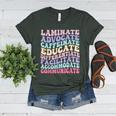 Sped Caffeinate Advocate Laminate Educate Teacher Women's Heather T-Shirt Heather Forest Sped Caffeinate Advocate Laminate Educate Teacher Women's Heather T-Shirt Heather Forest