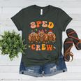 Sped Teacher Crew Thanksgiving Special Education Teacher Women's Heather T-Shirt Heather Forest Sped Teacher Crew Thanksgiving Special Education Teacher Women's Heather T-Shirt Heather Forest