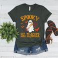 Spooky ESL Teacher Ghost Halloween School Women Women's Heather T-Shirt Heather Forest Spooky ESL Teacher Ghost Halloween School Women Women's Heather T-Shirt Heather Forest