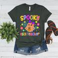 Spooky ESOL Teacher Halloween ESOL Teaching Coquette Women's Heather T-Shirt Heather Forest Spooky ESOL Teacher Halloween ESOL Teaching Coquette Women's Heather T-Shirt Heather Forest