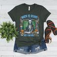 Spooky Halloween Math Teacher Women's Heather T-Shirt Heather Forest Spooky Halloween Math Teacher Women's Heather T-Shirt Heather Forest