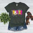 Spooky Halloween Teacher Para Counselor SPED Preppy Boo Kids Women's Heather T-Shirt Heather Forest Spooky Halloween Teacher Para Counselor SPED Preppy Boo Kids Women's Heather T-Shirt Heather Forest