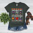 Spooky Syllables Teacher Halloween Educational Kids Women's Heather T-Shirt Heather Forest Spooky Syllables Teacher Halloween Educational Kids Women's Heather T-Shirt Heather Forest
