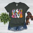 Spooky Teacher Club Halloween Women's Heather T-Shirt Heather Forest Spooky Teacher Club Halloween Women's Heather T-Shirt Heather Forest